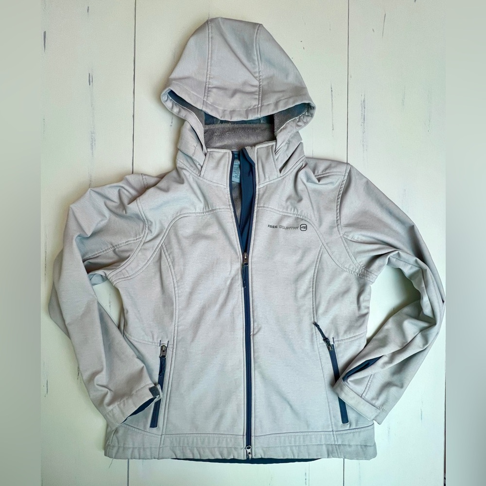 Women’s fleece lined waterproof jacket XL